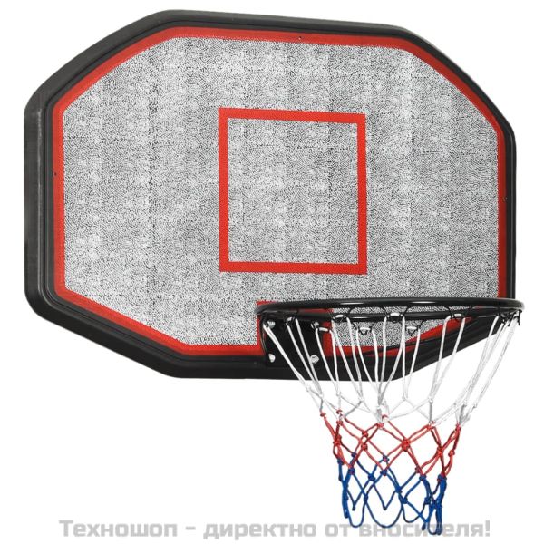 Баскетболно табло черно 109x71x3 см полиетилен