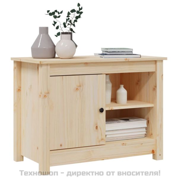 ТВ шкаф, 70x36,5x52 см, бор масив