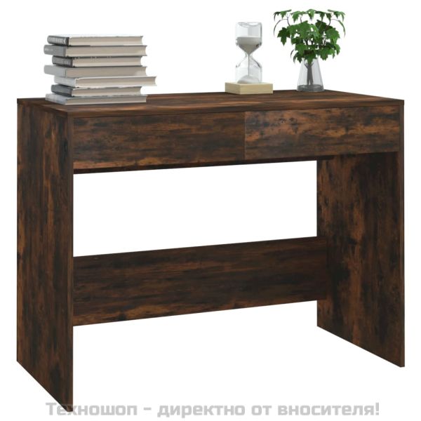 Бюро, опушен дъб, 101x50x76,5 см, ПДЧ