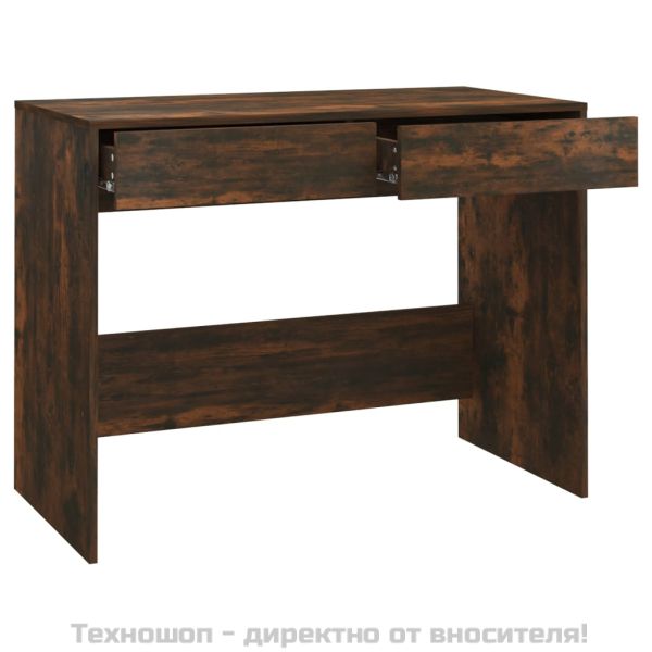 Бюро, опушен дъб, 101x50x76,5 см, ПДЧ