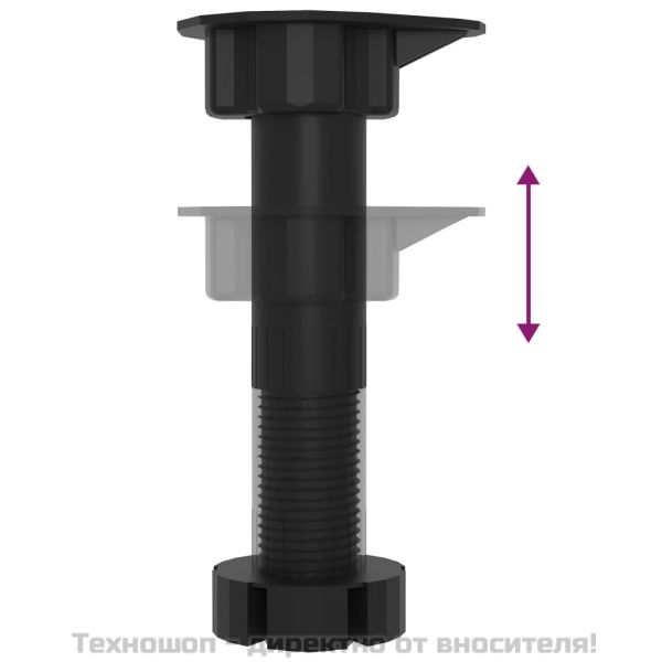 Долен шкаф с чекмеджета "Lyon", опушен дъб, 40x46x81,5 см, инженерно дърво