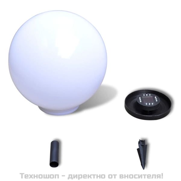 Градинска лампа за пътека LED 40 см със земен шип