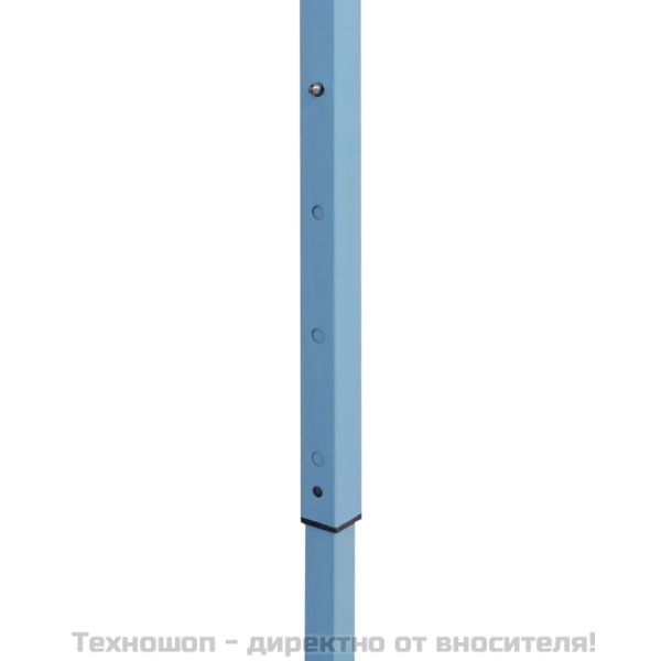 Професионална сгъваема парти шатра, 3x6 м, стомана, бяла