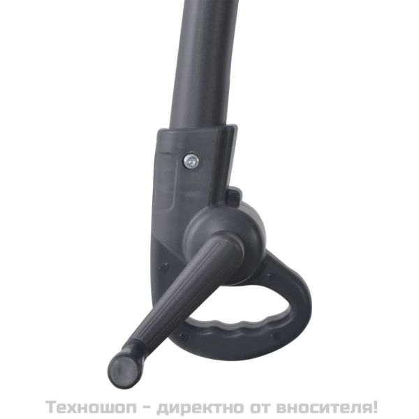 Конзолен градински чадър със стоманен прът 300 см таупе