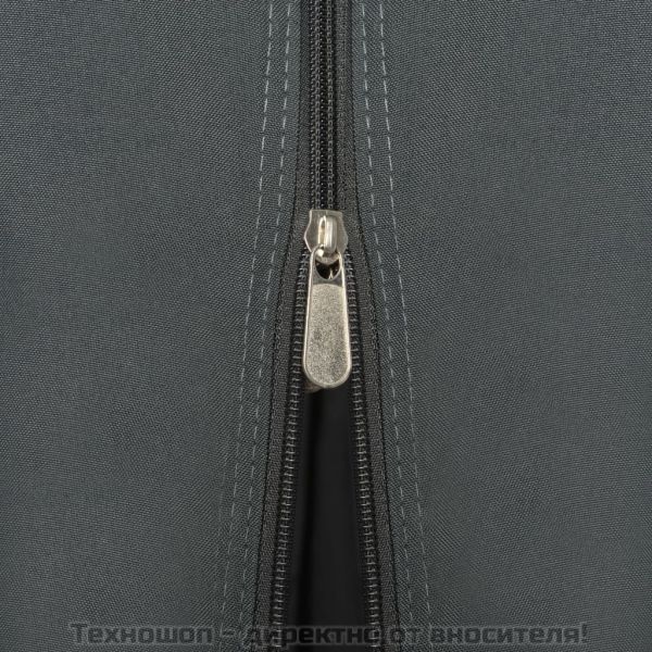 Шатра с пердета, алуминий, 3x3 м, черна