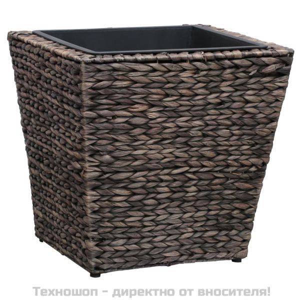 Повдигнати лехи, 3 бр, воден хиацинт, кафяви