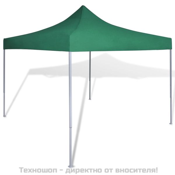 Сгъваема шатра 3 х 3 м, зелена