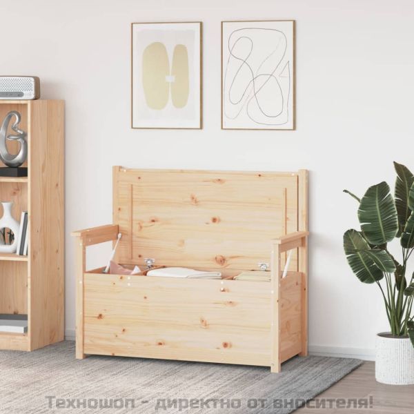 Пейка, 112,5x51,5x96,5 см, бор масив