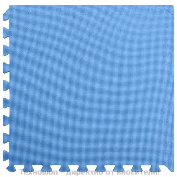 Постелки за под 6 бр 2,16 м² EVA пяна сини