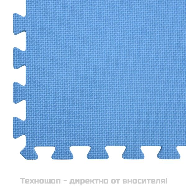 Постелки за под 6 бр 2,16 м² EVA пяна сини