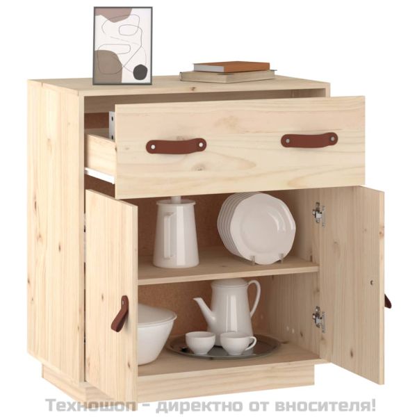 Сайдборд, 65,5x40x75 см, бор масив