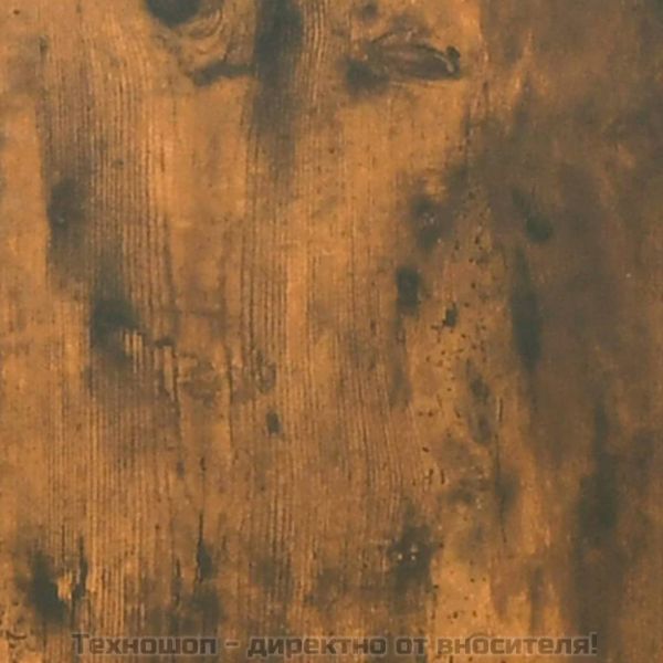 Бюро, опушен дъб, 100x50x76 см, инженерно дърво