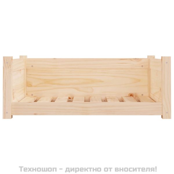 Кучешко легло, 75,5x55,5x28 см, борова дървесина масив