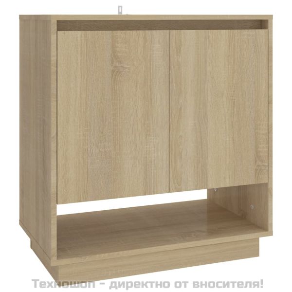 Сайдборд, дъб сонома, 70x41x75 см, инженерно дърво