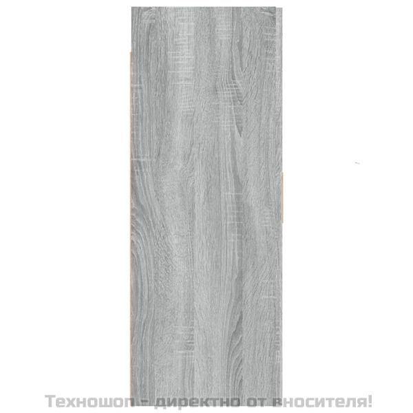 Окачен стенен шкаф, сив сонома, 69,5x34x90 см