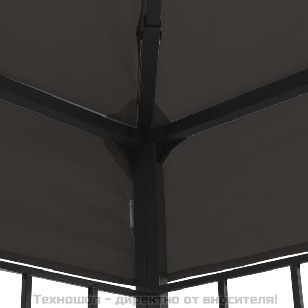 Шатра, 3х6 м, антрацит