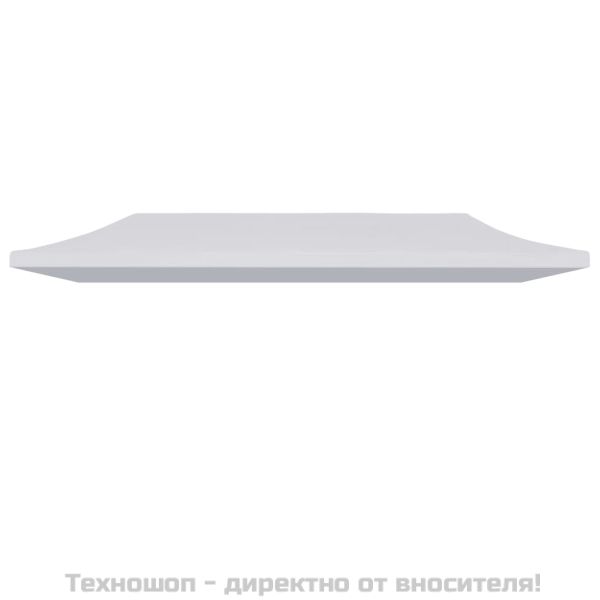 Покривало за парти шатра, 3х6 м, бяло