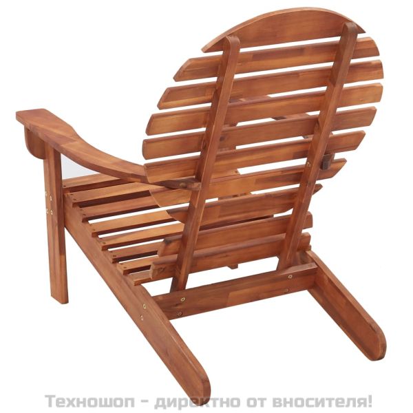 Стол "Адирондак", акациево дърво масив