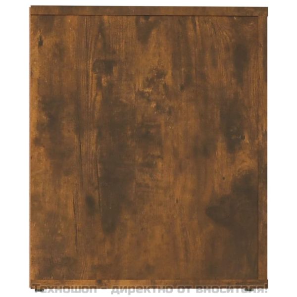 Нощни шкафчета, 2 бр, опушен дъб, 50x39x47 см