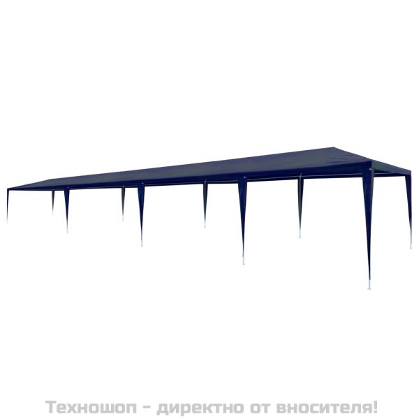 Парти шатра 3x12 м PE синя