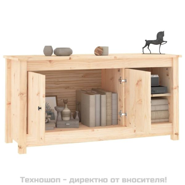 ТВ шкаф, 103x36,5x52 см, бор масив