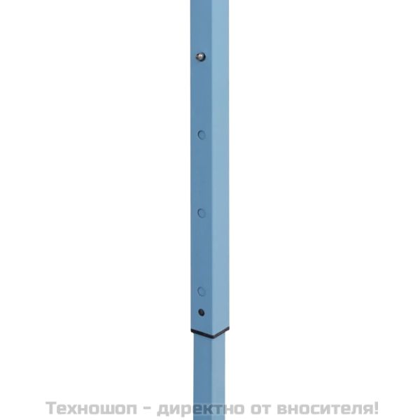 Сгъваема парти шатра с 4 странични стени 3х6 м стомана бяла