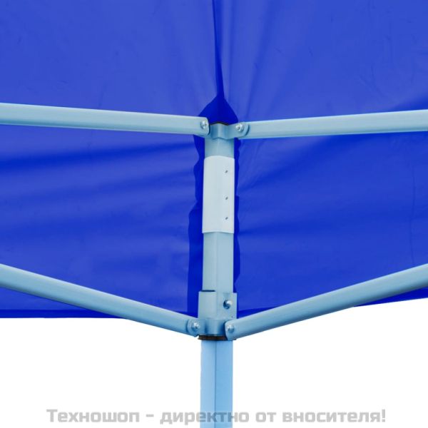 Сгъваема pop-up парти шатра, синя, 3x6 м