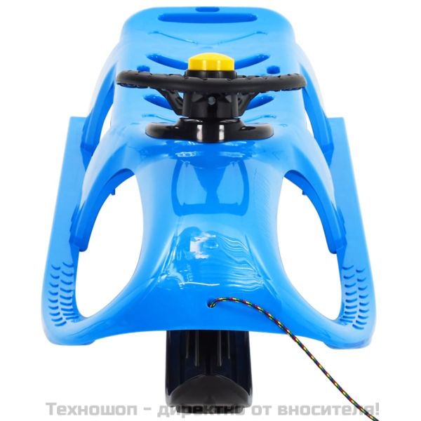 Шейна с кормило синя 102,5x40x23 см полипропилен