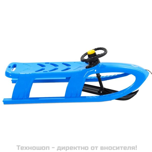 Шейна с кормило синя 102,5x40x23 см полипропилен