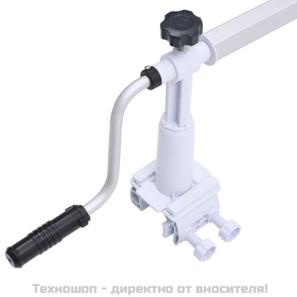 Ролка за покривало на басейн с пластмасова основа