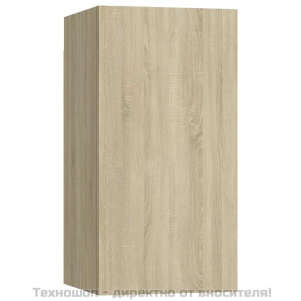 ТВ шкаф, дъб сонома, 30,5x30x60 см, инженерно дърво