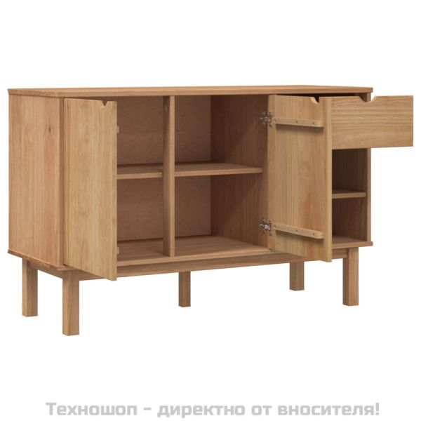 Сайдборд OTTA, 114x43x73,5 см, борово дърво масив