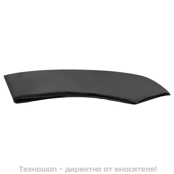 Тента за лодка, 2 дъги, антрацит, 180x130x110 см