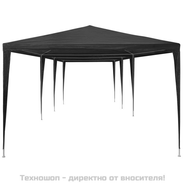 Парти шатра 3x9 м PE антрацит