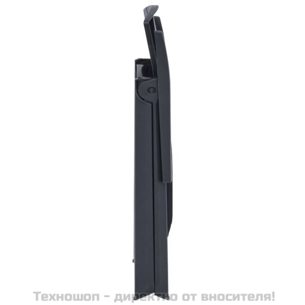 Градински регулируеми столове, 2 бр, пластмаса, антрацит