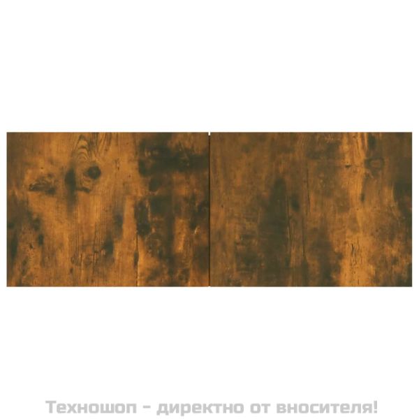 ТВ шкаф, опушен дъб, 80x30x30 см, инженерно дърво