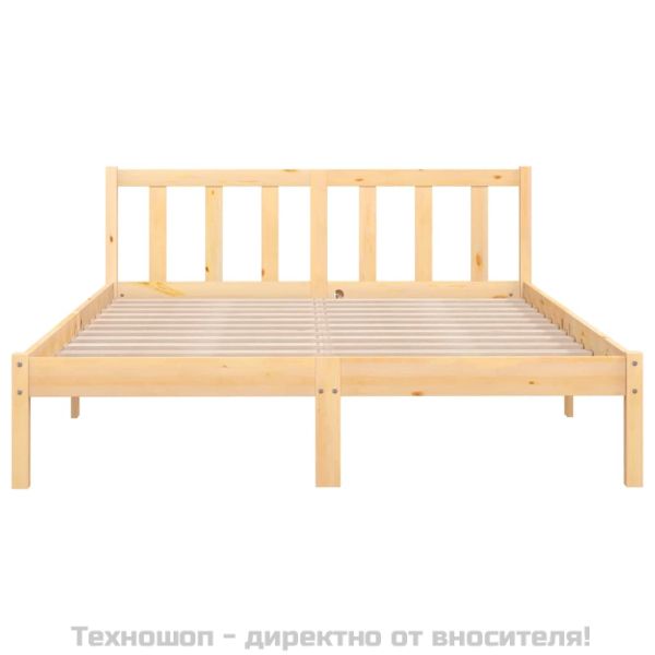 Рамка за легло, бор масив, 160х200 см
