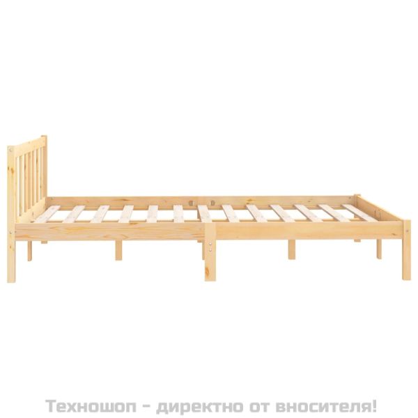 Рамка за легло, бор масив, 160х200 см
