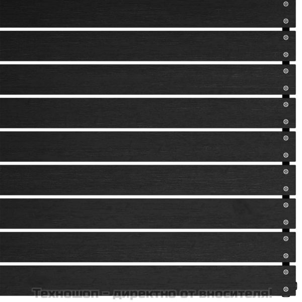 Градински ъглов диван с възглавници антрацит борово дърво масив