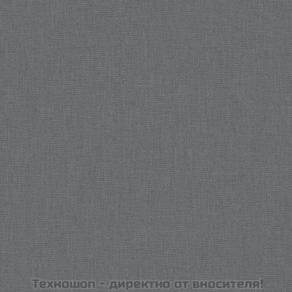 Бебешка кошара с матрак, тъмносива, ленен плат