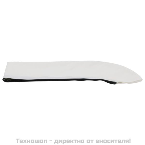 Тента за лодка, 4 дъги, бяла, 243x210x137 см