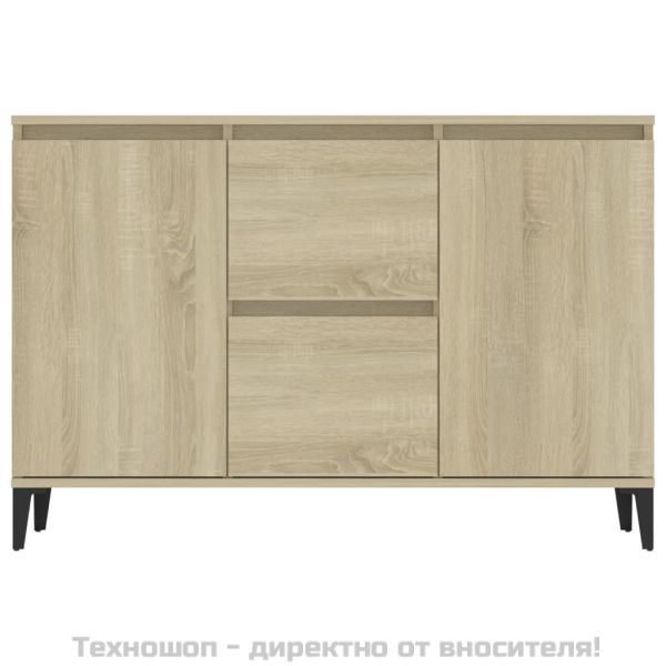Сайдборд, дъб сонома, 102x35x70 см, инженерно дърво