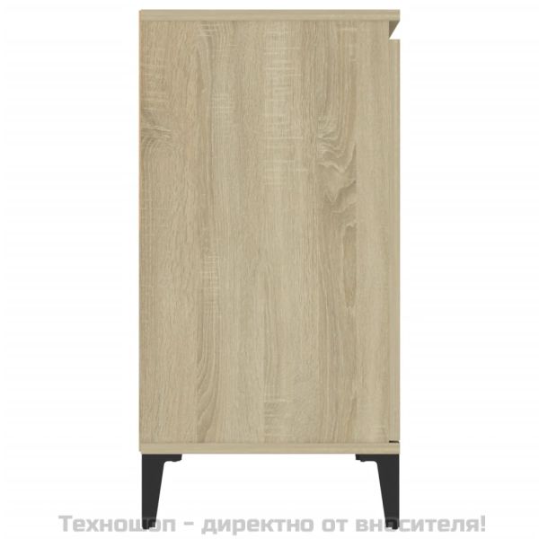 Сайдборд, дъб сонома, 102x35x70 см, инженерно дърво