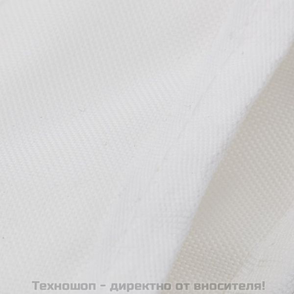 Тента за лодка, 3 дъги, бяла, 183x140x137 см