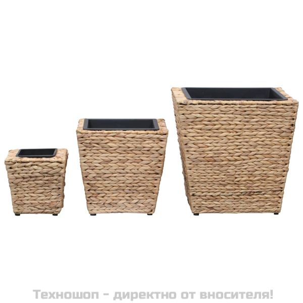 Повдигнати лехи, 3 бр, воден хиацинт