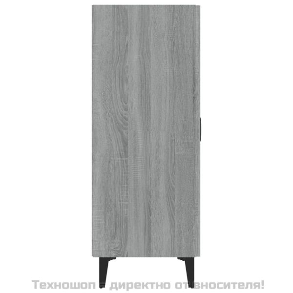 Сайдборд, Сив сонома, 70x34x90 см, инженерно дърво