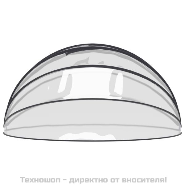 Купол за басейн 500x250 см