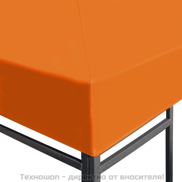 Покрив за шатра, 310 г/м², 4x3 м, оранжев