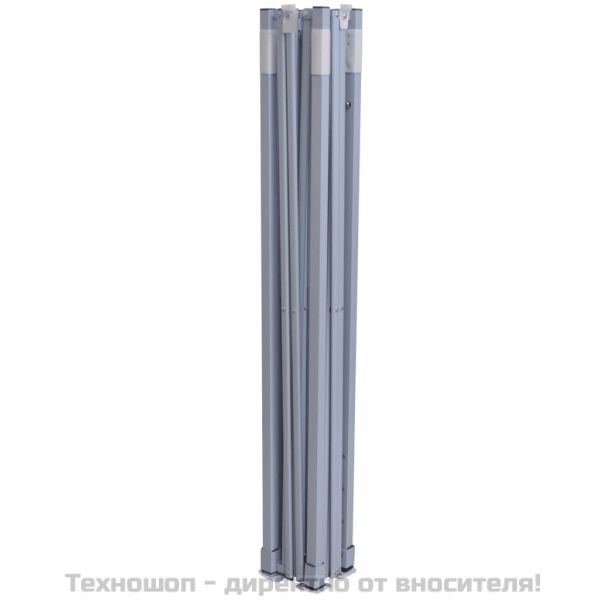 Сгъваема шатра с 2 стени, 3x3 м, синя