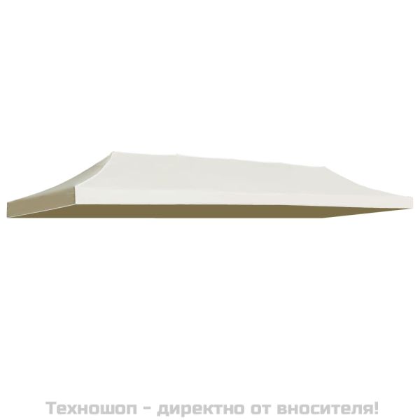Покривало за парти шатра, 3х6 м, кремаво